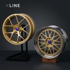 Rotatable Aluminum Alloy Wheel Hub Desktop Ornament