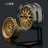 Rotatable Aluminum Alloy Wheel Hub Desktop Ornament