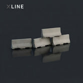 1:64 Miniature Concrete Road Barrier Set - 8-Piece Diorama Accessory Pack