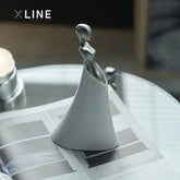 Xlinespace Arcta Blade 01 – Art-Inspired Fruit Knife with Stand, Decorative Peeler for Kitchen & Gift