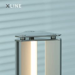 Xlinespace Minimalist Modern Metal Desk Lamp – Sleek Industrial Style for Bedroom, Office, and Living Room