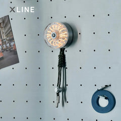 Xlinespace Creative Outdoor Camping LED Lamp - Rechargeable, Dimmable Mood Light & Night Light for Garden, Patio, and Outdoor Décor