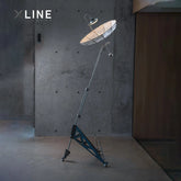 Xlinespace StellarTrack Portable Floor Lamp – Modern Movable Lighting with Adjustable Design