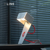 Xlinespace Minimalist Aluminum Desk Lamp – Modern Sculptural Lighting