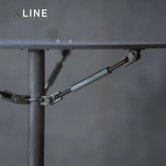 Xlinespace Aluminum Outdoor Side Table – Hydrogen-Coated Surface, Minimalist Design