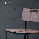 Xlinespace Marine Plywood Outdoor Chair with Backrest – Weatherproof Dining or Accent Chair for Patio & Living Room