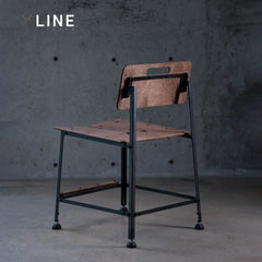 Xlinespace Marine Plywood Outdoor Chair with Backrest – Weatherproof Dining or Accent Chair for Patio & Living Room