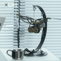 Xlinespace Mechanical Bird Desktop Sculpture – Unique Flying Bird Figurine for Home or Office Decor