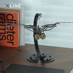 Xlinespace Mechanical Bird Desktop Sculpture – Unique Flying Bird Figurine for Home or Office Decor