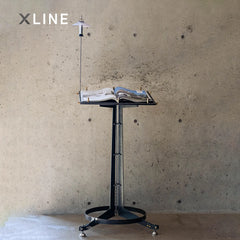 Xlinespace Metal Tabletop Sign Holder – Stainless Steel Menu Stand for Restaurants & Cafés