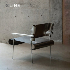 Xlinespace Modern Stainless Steel Frame Sofa – Minimalist Lounge Seating for Living Room or Office