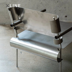 Xlinespace Modern Stainless Steel Frame Sofa – Minimalist Lounge Seating for Living Room or Office