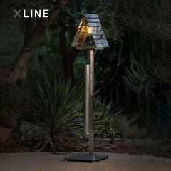 Xlinespace Premium Outdoor Standing Ashtray – Durable 304 Stainless Steel for Stylish Smoking