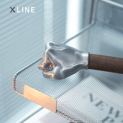 Xlinespace Solid Steel Fist Hammer – Handmade Metal Decor & Multi-Purpose Tool