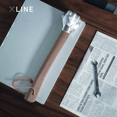 Xlinespace Solid Steel Fist Hammer – Handmade Metal Decor & Multi-Purpose Tool