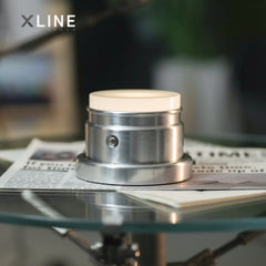 Xlinespace Vintage Brass Rechargeable Magnetic LED Desk & Wall Lamp – Touch‑Dimmable Ambient Night Light for Bedroom