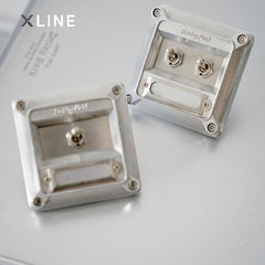 Xlinespace Vintage Single/Double Toggle Switch with Copper/Aluminum Panel