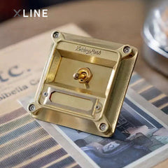 Xlinespace Vintage Single/Double Toggle Switch with Copper/Aluminum Panel