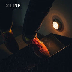 Xlinespace Mini Vintage Wall Sconce, Cast Aluminum LED Light for Corridor & Stairway