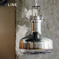 Xlinespace Cast Aluminum Pendant Light, Vintage Industrial Style Chandelier for Living Room & Staircase