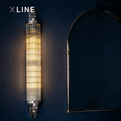Xlinespace Glass Rod Wall Sconce – Ambient Lighting Fixture