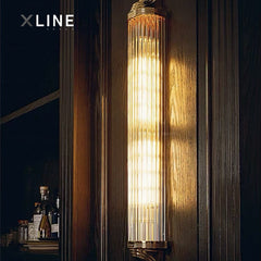Xlinespace Glass Rod Wall Sconce – Ambient Lighting Fixture
