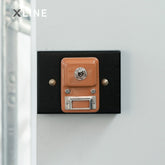 Xlinespace Retro Metal Wall Switch – Industrial Vintage Design with Label Tag