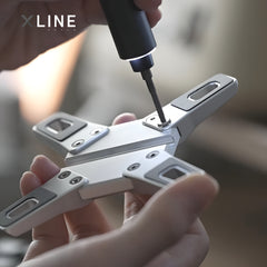 Xlinespace Aluminum MagSafe Adjustable Desktop Stand – Magnetic Foldable Phone Holder