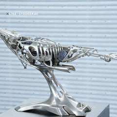 Xlinespace Mechanical Metal Humpback Whale Model– Premium Steampunk 3D Metal Art model for Collectors, Decor & Gift Giving-SD-03