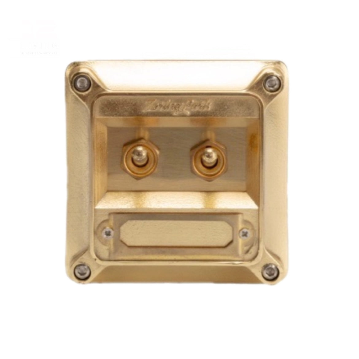 Xlinespace Vintage Single/Double Toggle Switch with Copper/Aluminum Panel