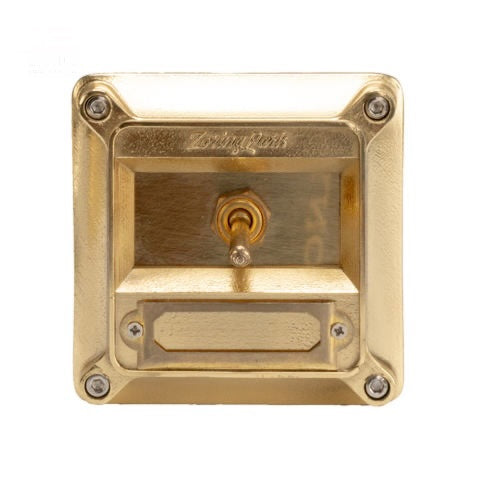 Xlinespace Vintage Single/Double Toggle Switch with Copper/Aluminum Panel