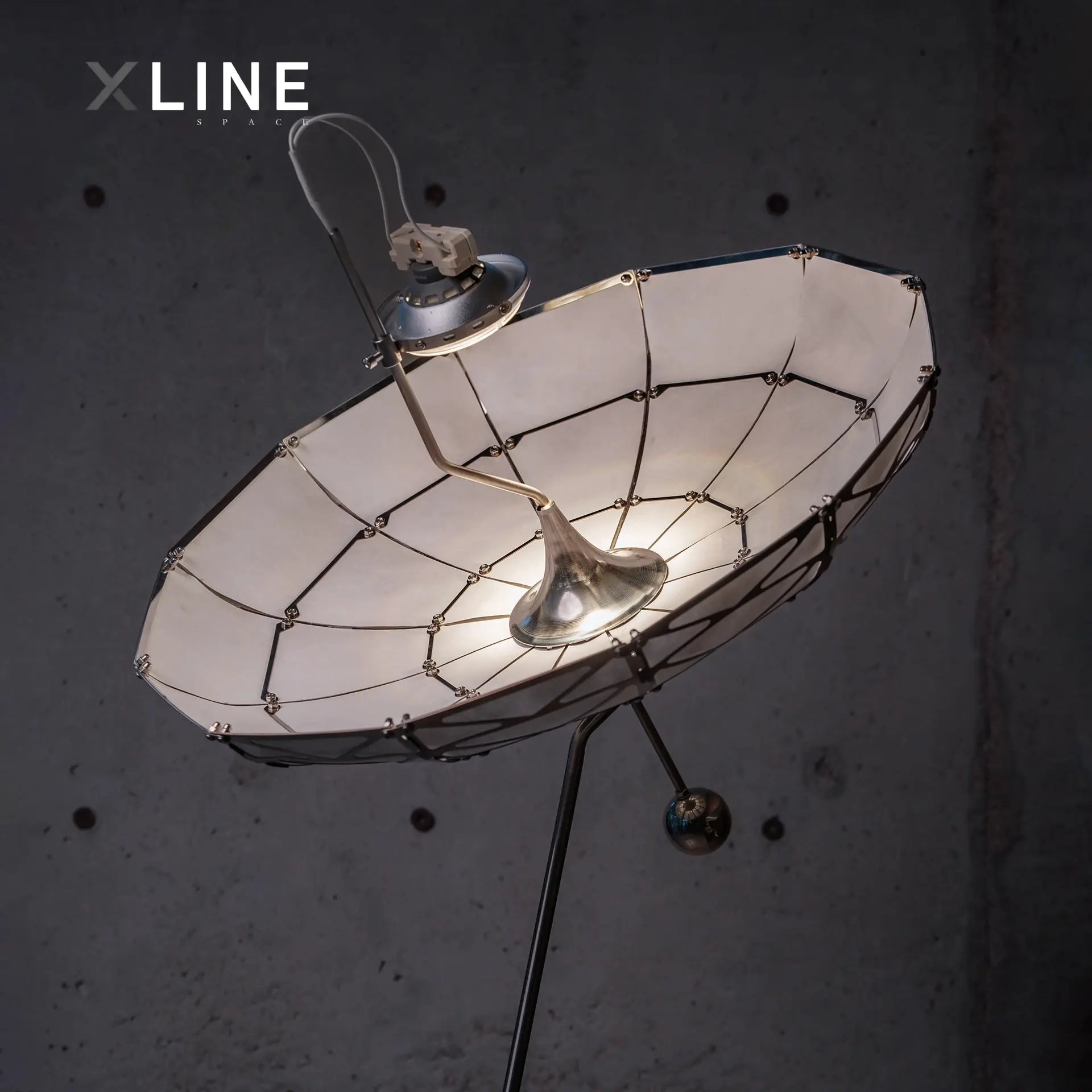 Xlinespace StellarTrack Portable Floor Lamp – Modern Movable Lighting with Adjustable Design