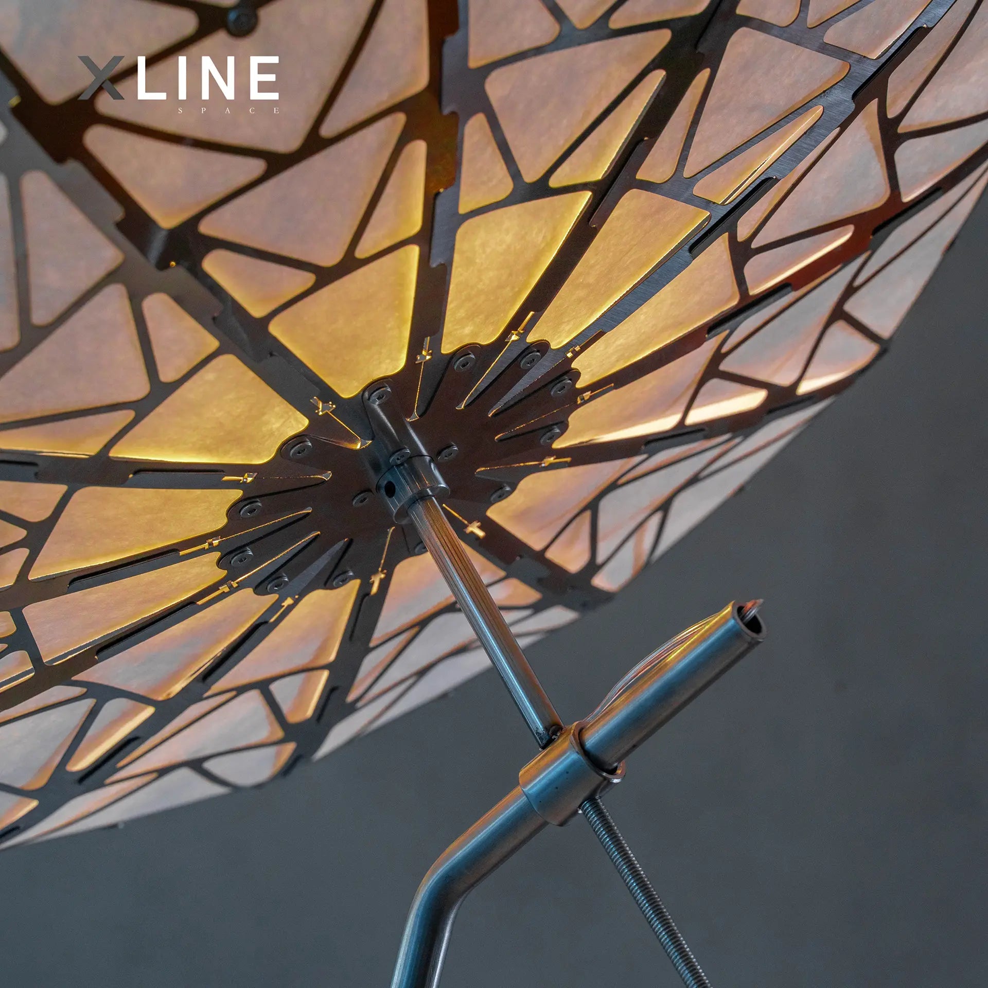 Xlinespace StellarTrack Portable Floor Lamp – Modern Movable Lighting with Adjustable Design