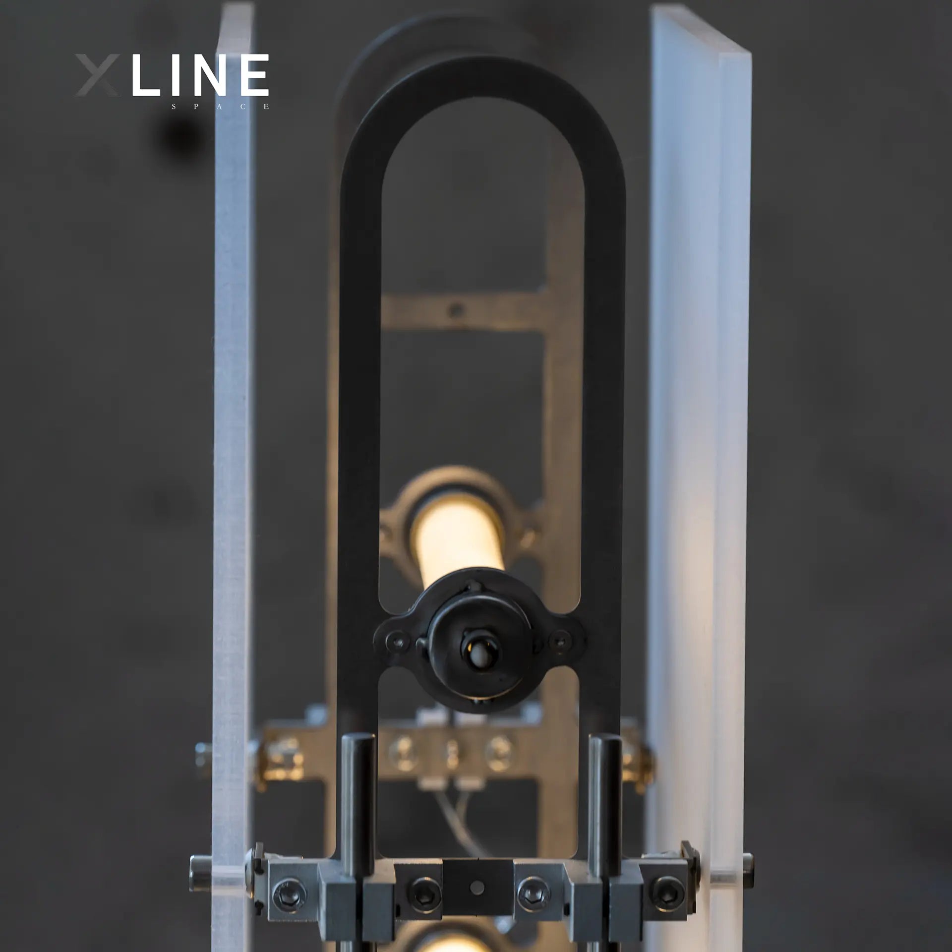 Xlinespace Modern Floor Lamp with 360° LED Tubes - 48W, 304 Stainless Steel & Cast Iron Structure