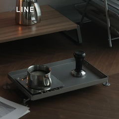 Xlinespace Stainless Steel Tray Furniture, Home Storage Tray, Coffee and Dining Tray