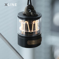 Xlinespace Touch-Control Ambient Light with Braided Strap – Snake-Inspired Hanging Design, Rechargeable LED