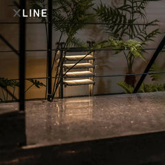 Xlinespace Eaves Floor Lamp – Modern Architectural Design with Soft Ambient Lighting