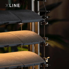 Xlinespace Eaves Floor Lamp – Modern Architectural Design with Soft Ambient Lighting