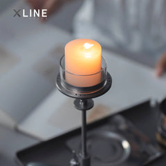 Xlinespace Galaxy I – Stainless Steel Desktop Candle Stand