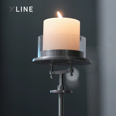 Xlinespace Galaxy I – Stainless Steel Desktop Candle Stand