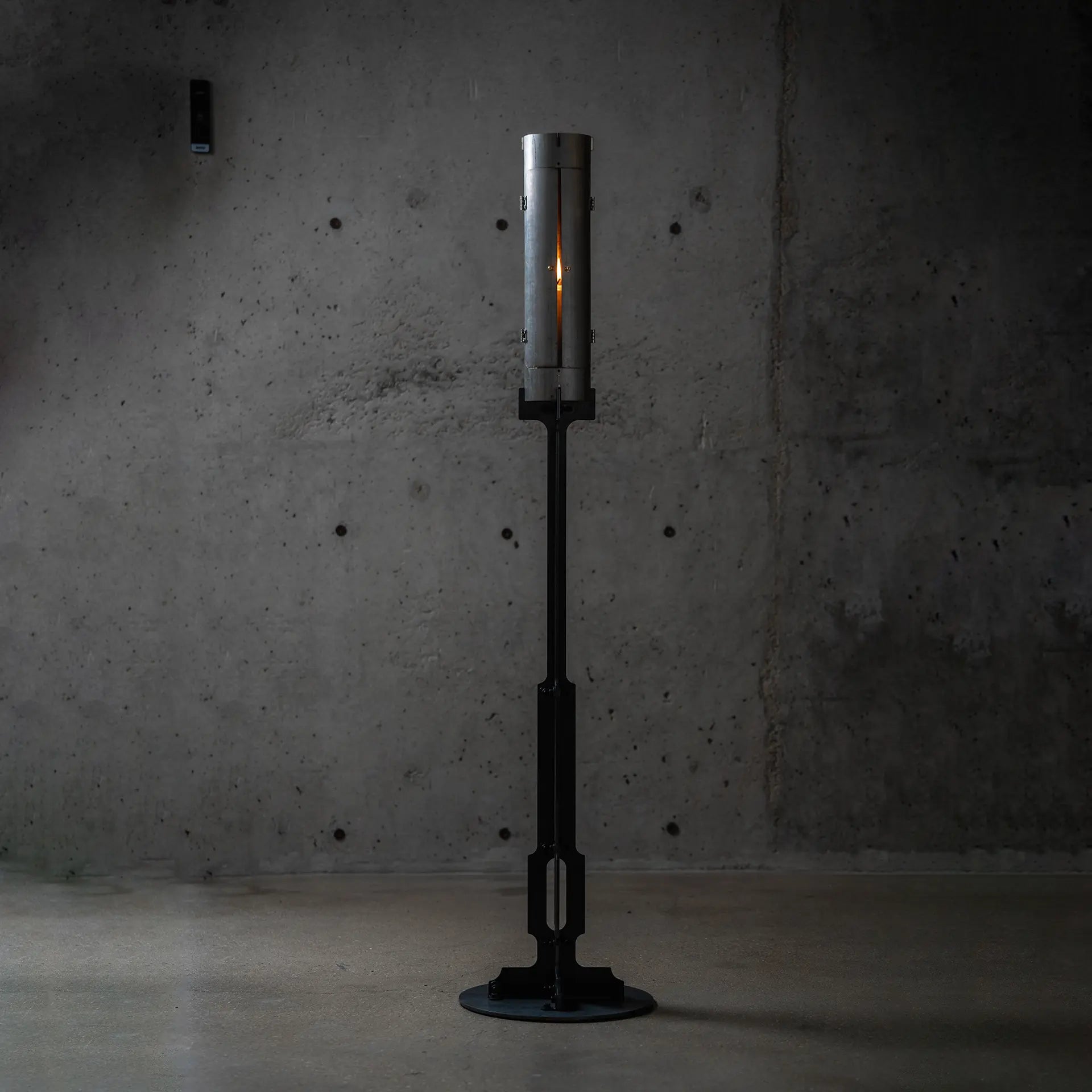 Xlinespace Tall Floor Candle Holder – Decorative Metal Candlestick Stand for Living Room or Entryway