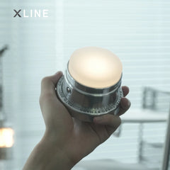 Xlinespace Vintage Brass Rechargeable Magnetic LED Desk & Wall Lamp – Touch‑Dimmable Ambient Night Light for Bedroom