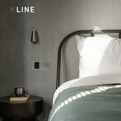 Xlinespace Industrial Horseshoe Wall Sconce, Cast Aluminum Loft Wall Light