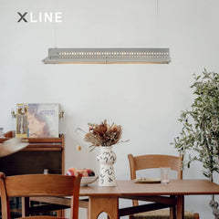 Xlinespace Modern Acrylic Chandelier, Creative Decorative Pendant Light for Dining Room, Kitchen, and Study