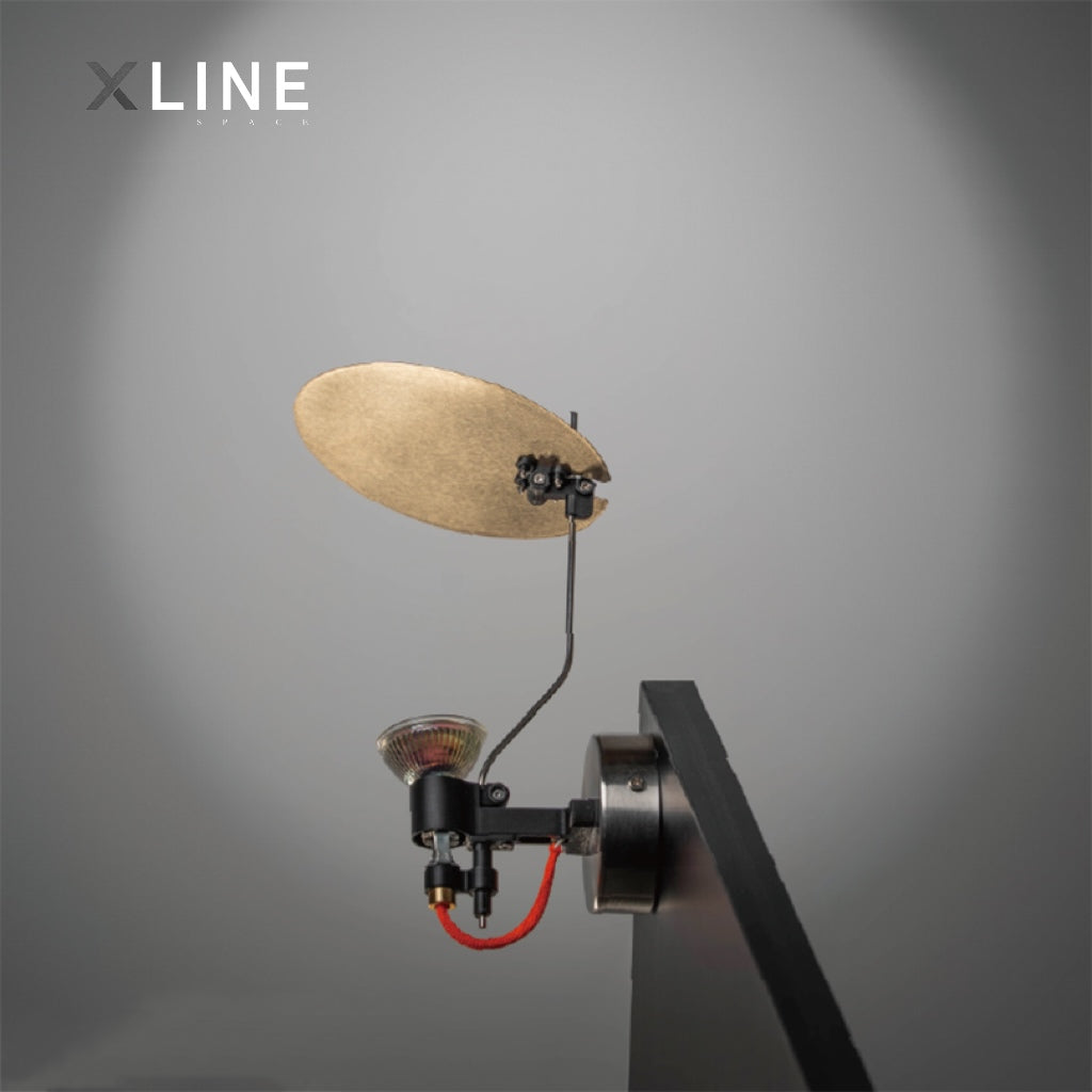 Xlinespace 180° Adjustable Wall Sconce – Dimmable Ambient Light for Living Room & Bedroom