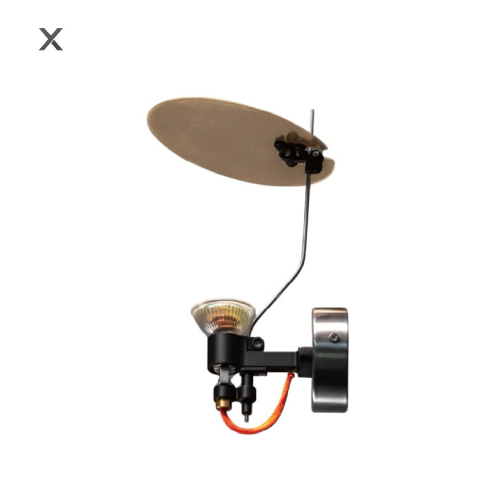 Xlinespace 180° Adjustable Wall Sconce – Dimmable Ambient Light for Living Room & Bedroom