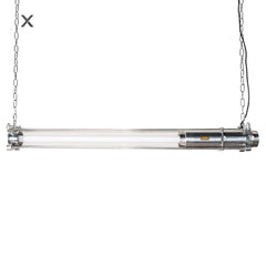Xlinespace Retro Industrial Cast Aluminum Fluorescent Pendant Light