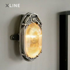 Xlinespace Retro Style Cast Aluminum Industrial Wall Sconce – LED Corridor, Mirror and Bar Lamp