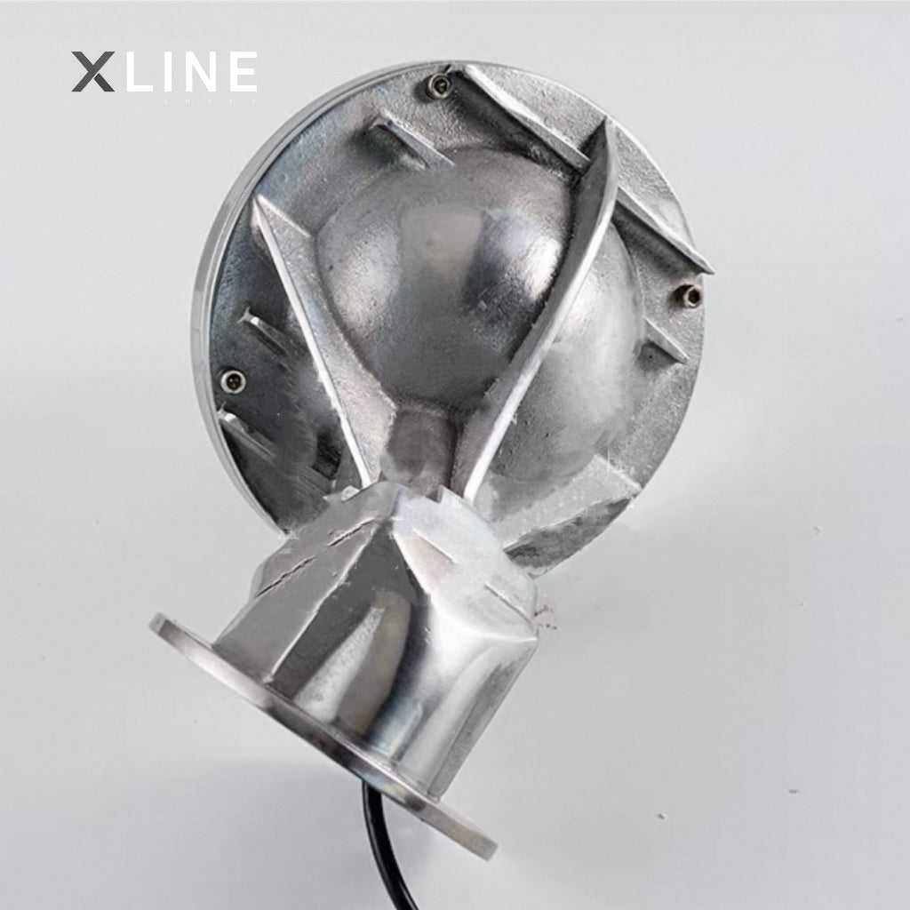 Xlinespace Modern Industrial Wall Sconce – Cast Aluminum Lamp for Bedroom, Hallway & Restaurant