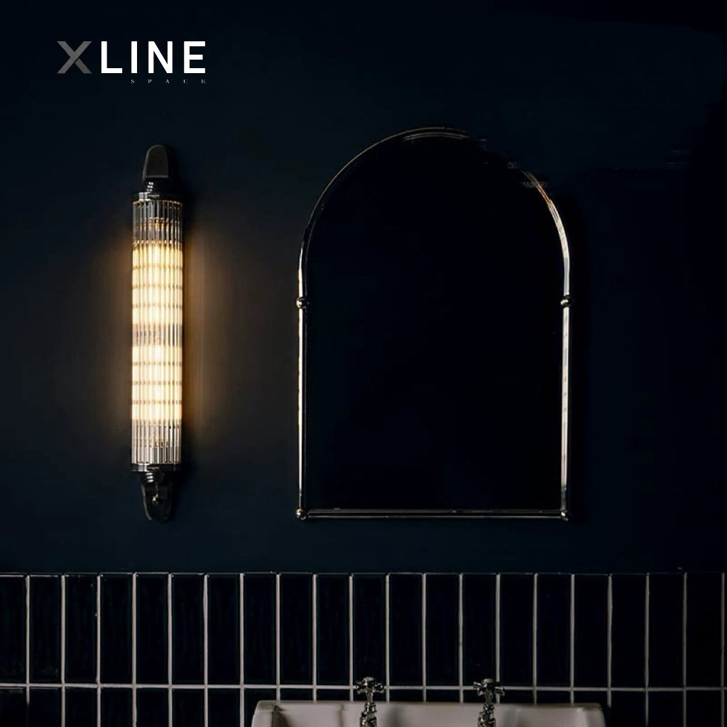 Xlinespace Glass Rod Wall Sconce – Ambient Lighting Fixture